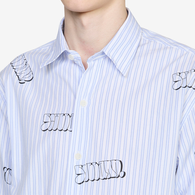 Rado Graffiti Shirt Light Blue Shirts
