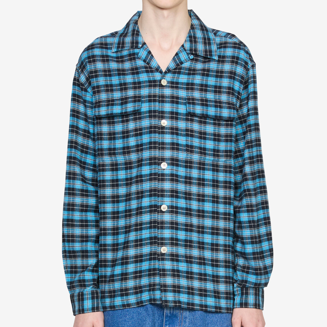 Pocket Shirt Blue Shirts