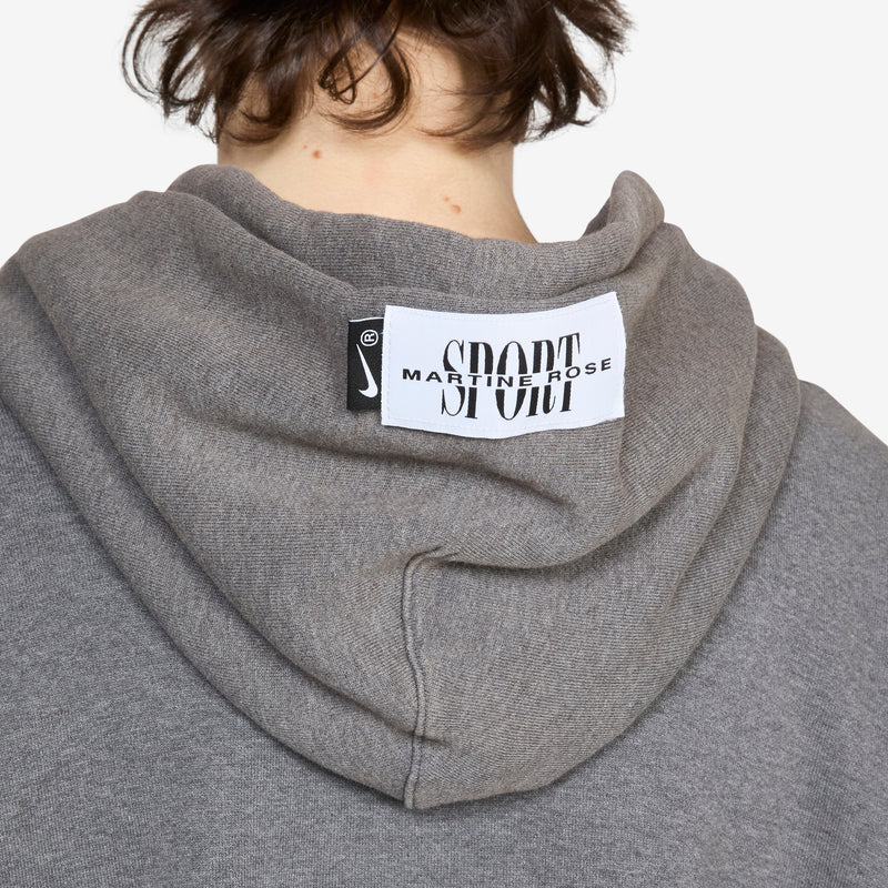 Martine Rose x Full-Zip Hoodie Charcoal Heather | Dark Steel Grey | White Jumpers