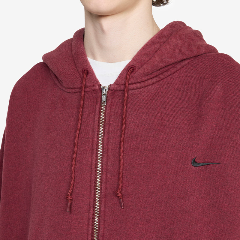 Martine Rose x Full-Zip Hoodie Team Crimson | Heather | White Jumpers