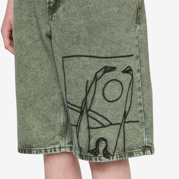 Protect The Sun Shorts Green Shorts