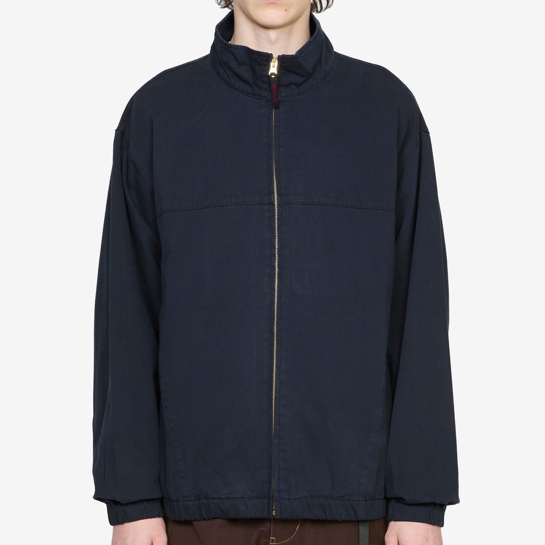 Twill-Around Jacket Double Navy Jackets