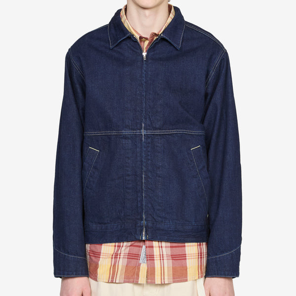 Japanese Slub Denim Jacket Indigo Jackets