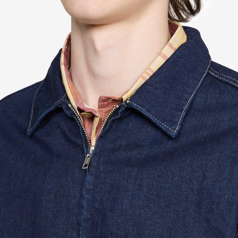 Japanese Slub Denim Jacket Indigo Jackets