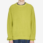 Cotton Knit Sweater Mist Green