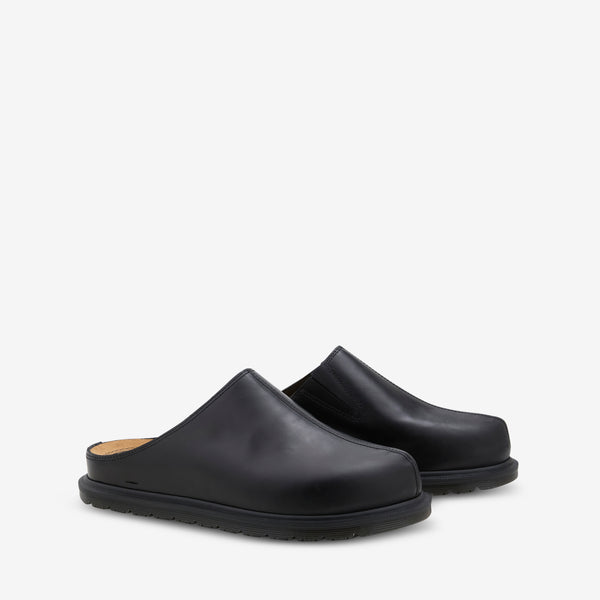 San Mule Black Orleans Footwear