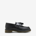 Adrian Tassel Loafer Black Polished Smooth