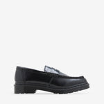 Penton 84 Loafer Black Polished Smooth