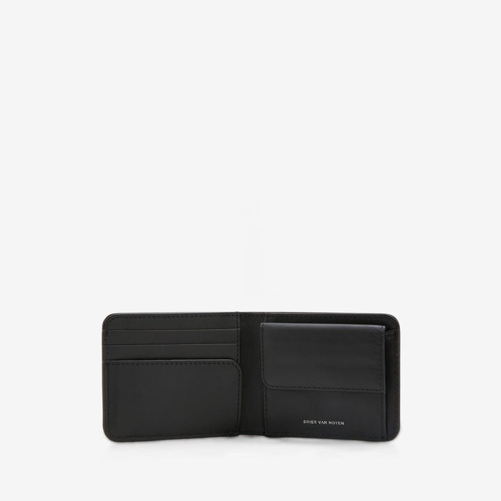 Leather Wallet Dark Grey