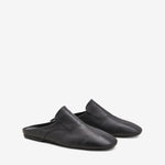 Leather Mule Black