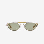 DVN219 Sunglasses Silver | Beige | Green