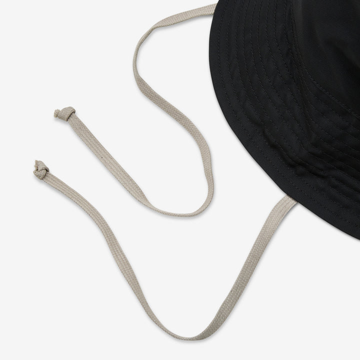 Gilligan Hat Black Nylon Canvas