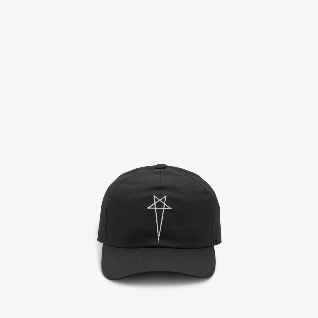 Heavy Poplin Baseball Cap Black | Pearl Headwear