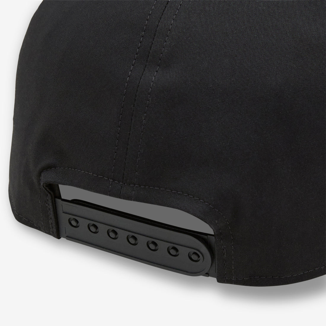 Heavy Poplin Baseball Cap Black | Pearl Headwear