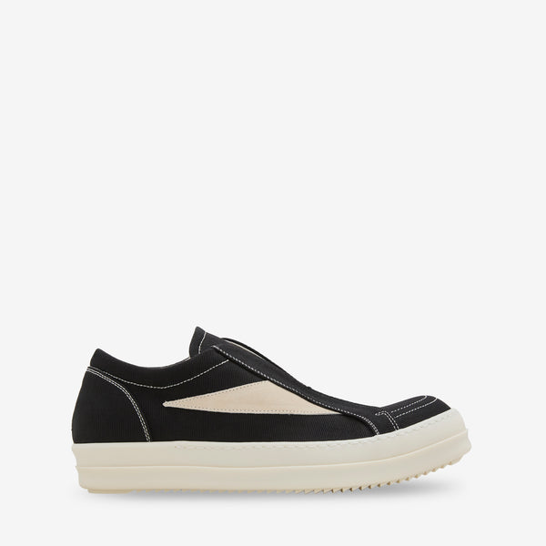Laceless Vintage Sneaks Black | Milk | Milk Footwear