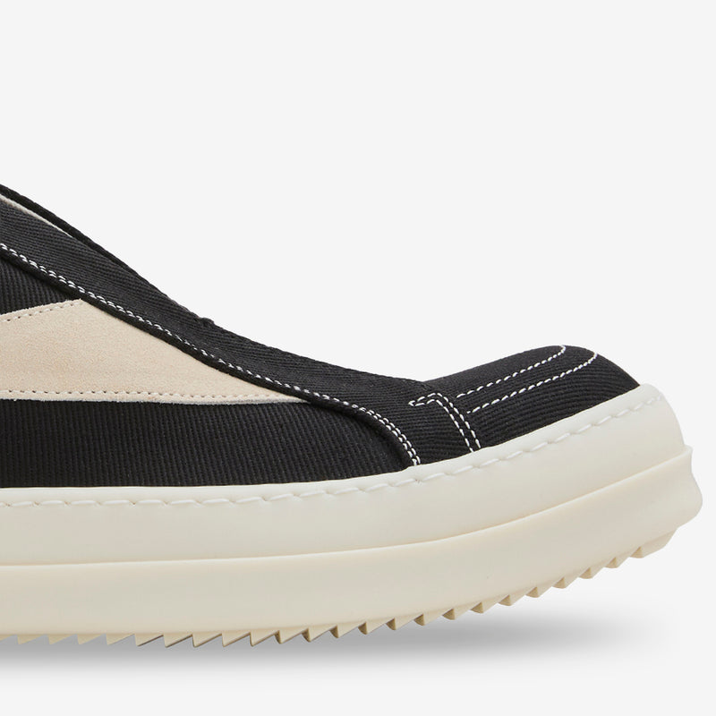 Laceless Vintage Sneaks Black | Milk | Milk Footwear