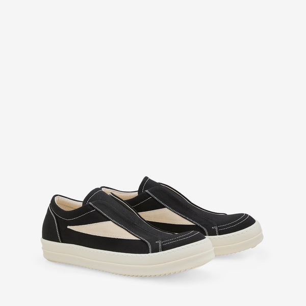 Laceless Vintage Sneaks Black | Milk | Milk Footwear