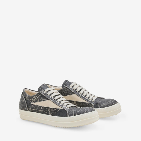Vintage Sneaks Black Washed Foil | Milk | Milk Footwear
