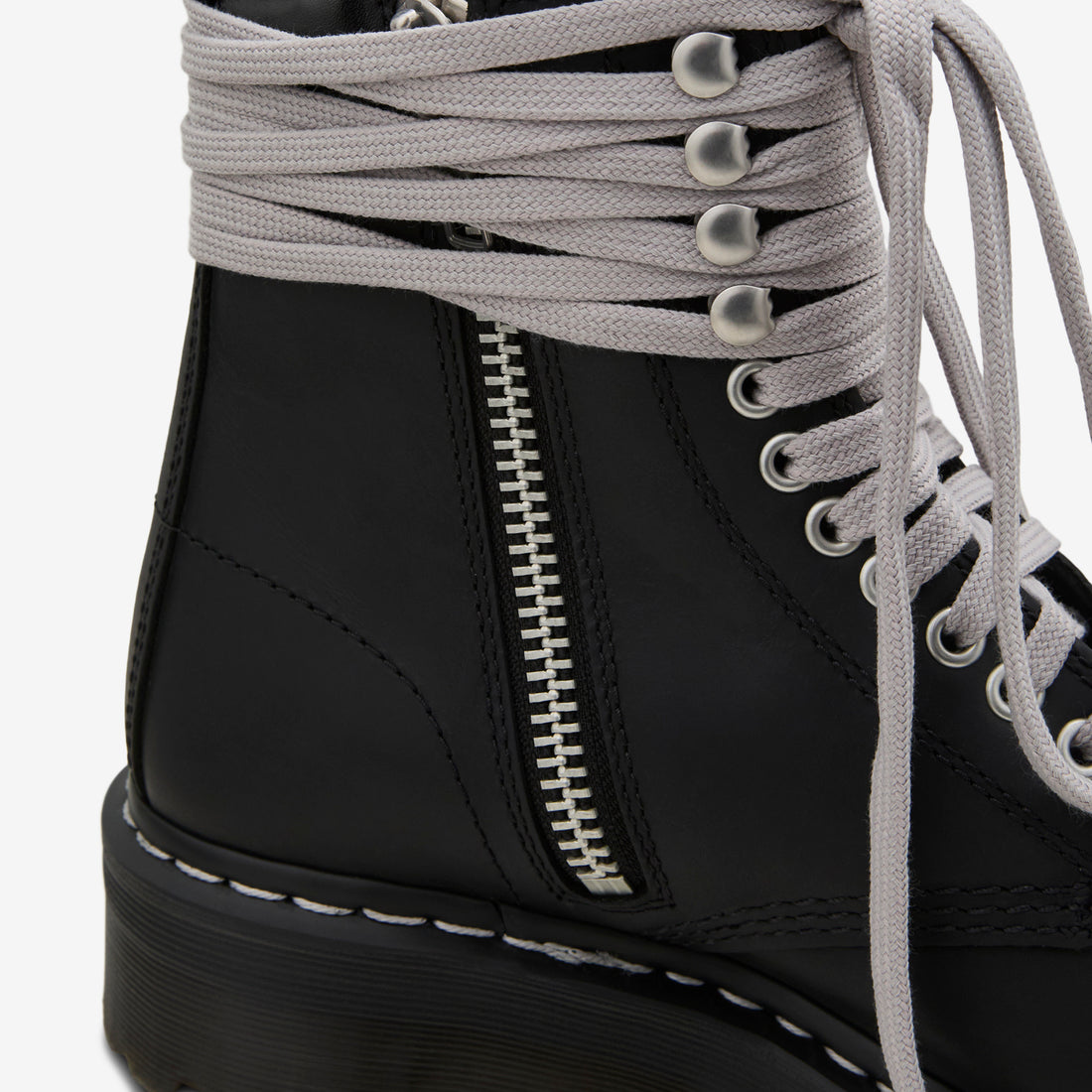 Dr. Martens x Quad Sole Steel Toe Boot Black Footwear