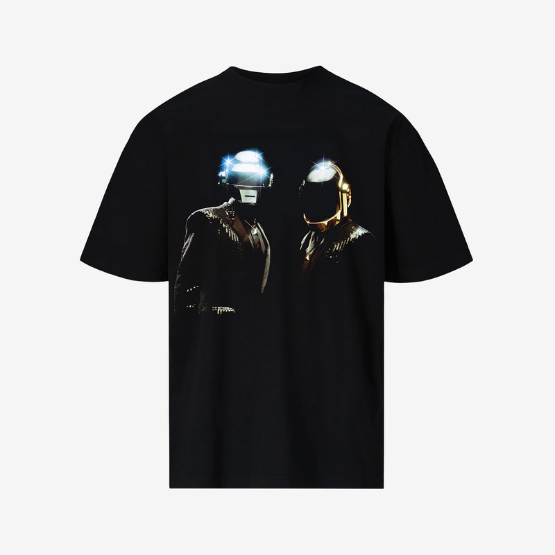 Daft Punk Duo T-Shirt Black Tees