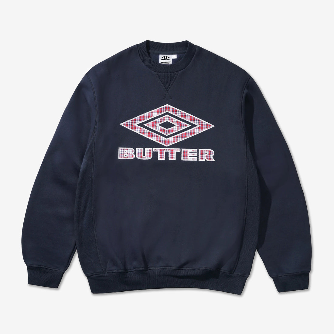 Umbro x Diamond Applique Crewneck Navy Jumpers