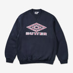 Umbro x Diamond Applique Crewneck Navy