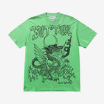 Daniel Johnston Dragon T-Shirt Lime