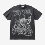 Daniel Johnston Dragon T-Shirt Washed Black