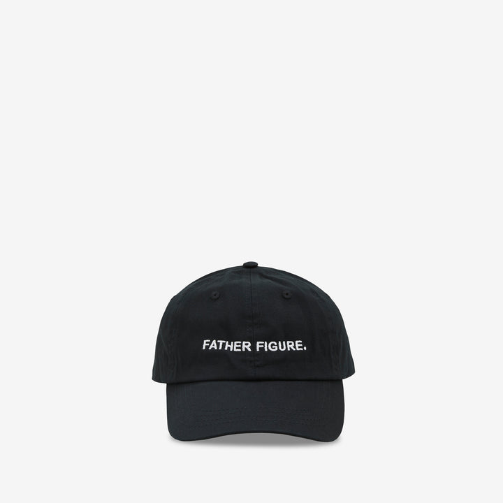 Father Figure Cap Black Front
