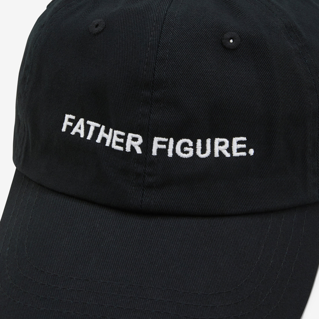 Father Figure Cap Black Headwear
