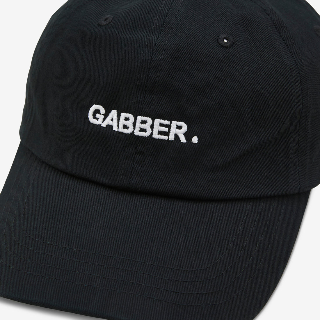 Gabber Cap Black Headwear