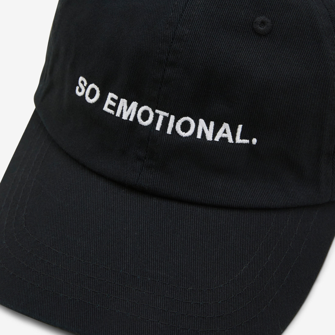 So Emotional Cap Black Headwear