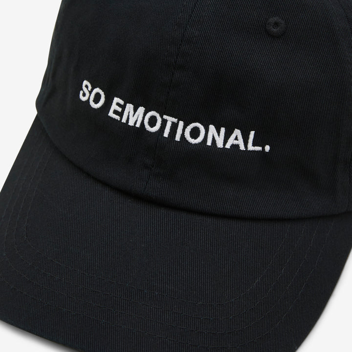 So Emotional Cap Black