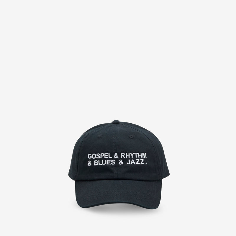 Gospel & Rhythm & Blues & Jazz Cap Black Headwear