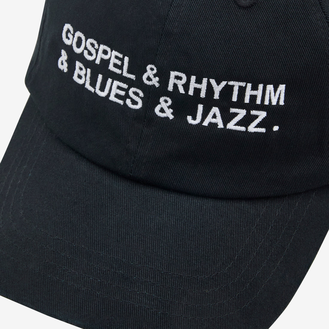 Gospel & Rhythm & Blues & Jazz Cap Black Headwear