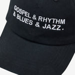 Gospel & Rhythm & Blues & Jazz Cap Black