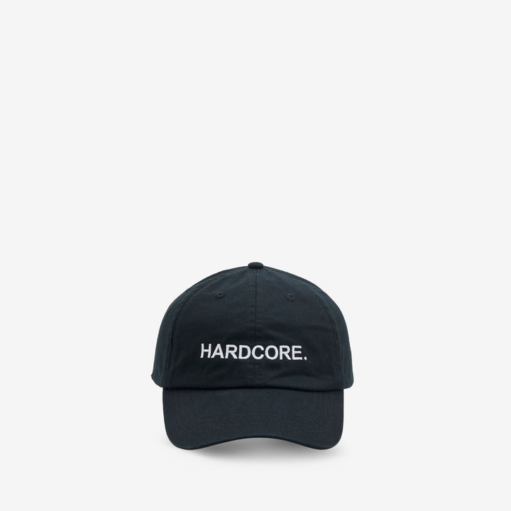 Hardcore Cap Black Front