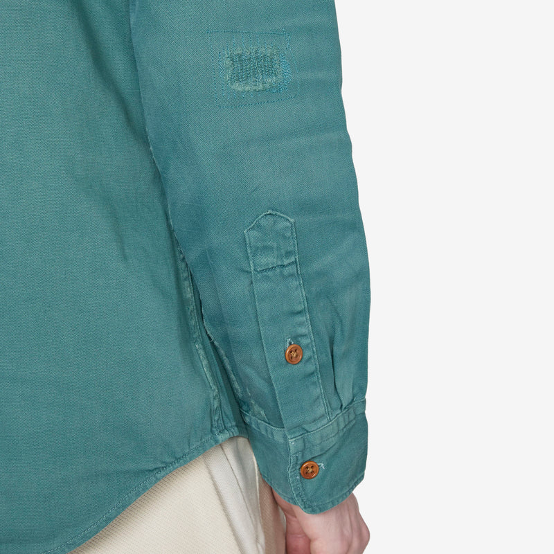 Classic Fit Denim Workshirt Lorain Blue