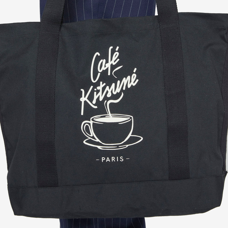 Café Kitsuné Coffee Cup Tote Bag Black