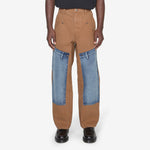 Re-Make Carpenter Jeans Brown | Blue