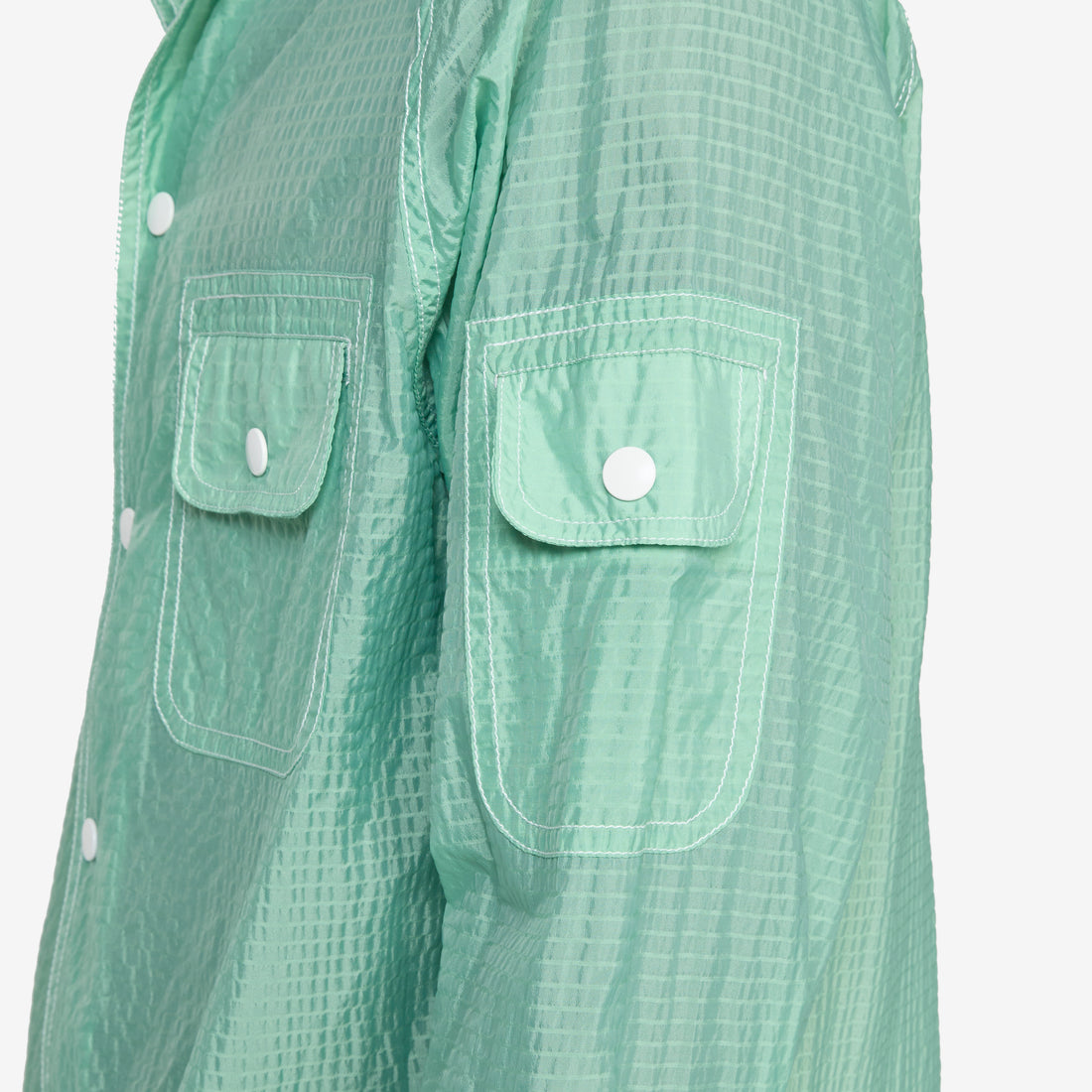 Sports SHT-JAC Bumpy Nylon Mint Green Shirts