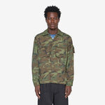 MIL-SHT Mesh Camo Jacquard Mapping Print ERDL Camo