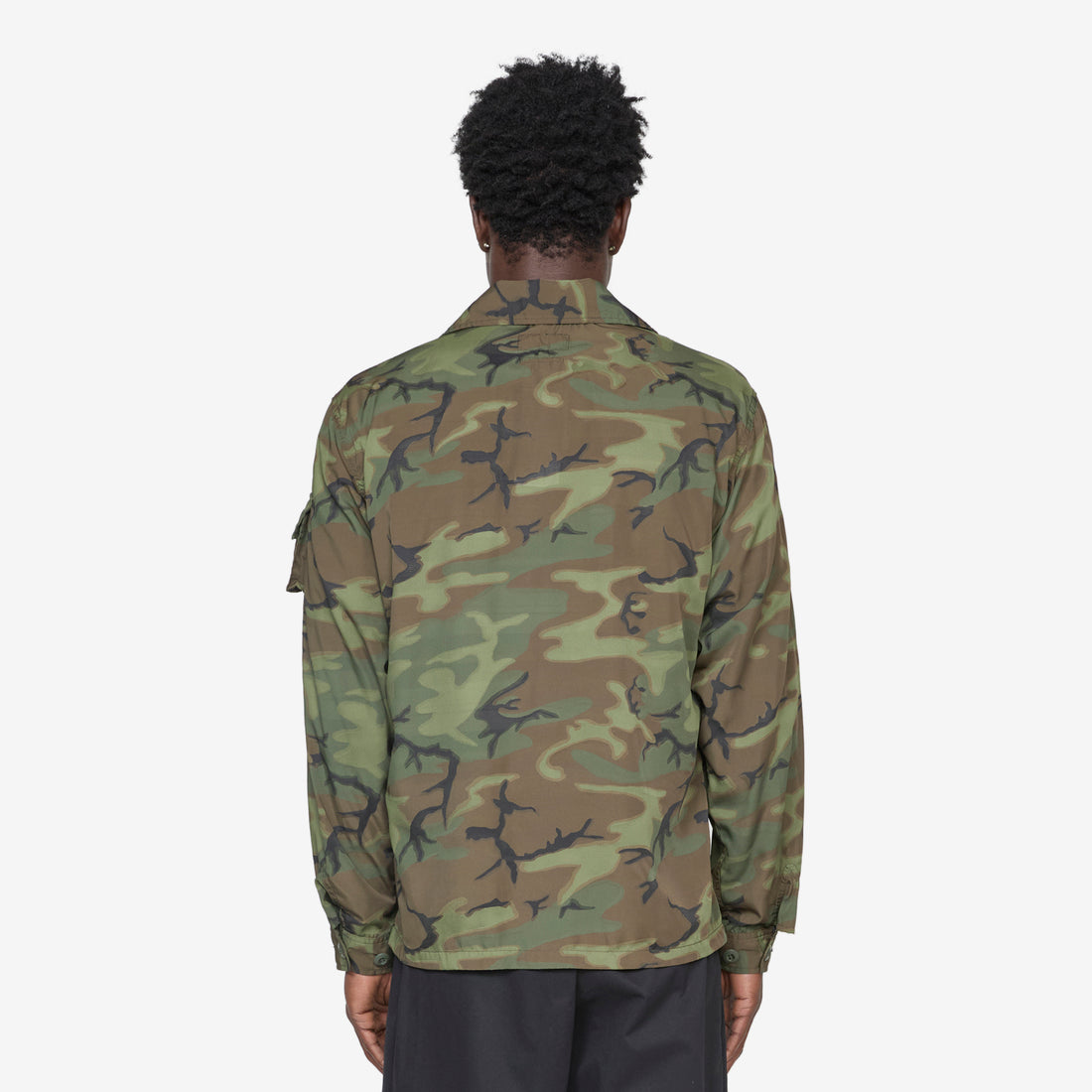 MIL-SHT Mesh Camo Jacquard Mapping Print ERDL Camo Jackets