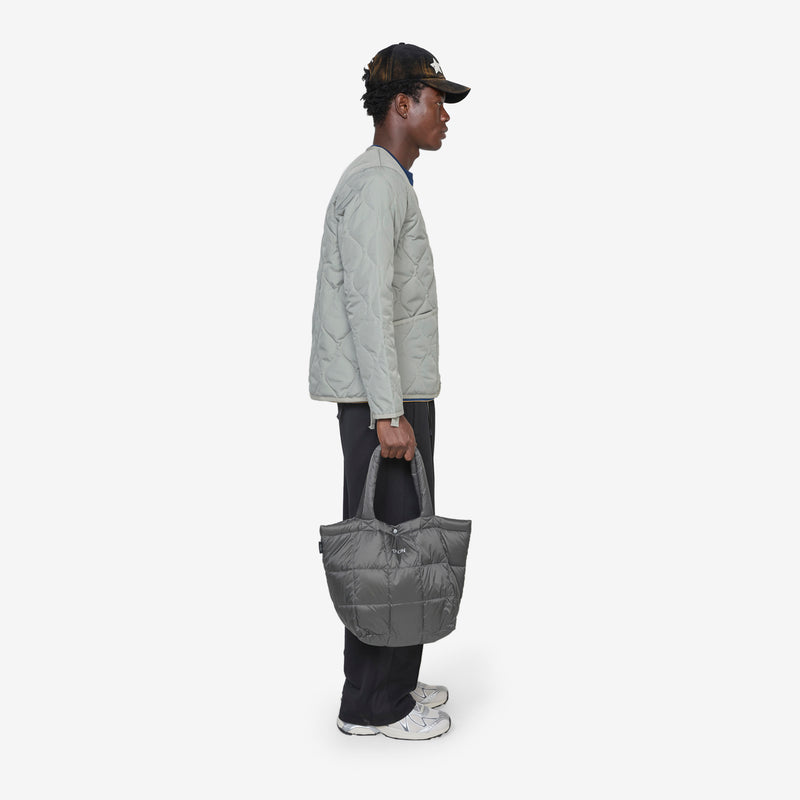 Lunch Down Tote Bag Medium Dark Charcoal Bags