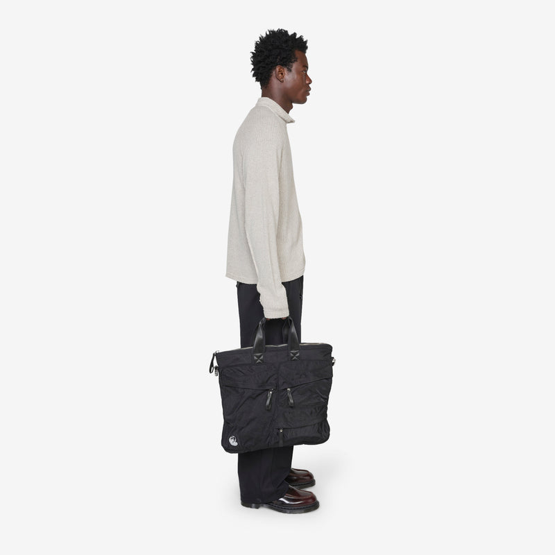 Outdoor Shopper Black | Chrome Bags