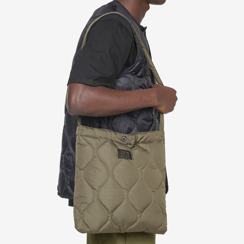 Military Cross Body Down Bag Medium Dark Olive Accessories