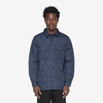 Military Down Shirt Dark Navy