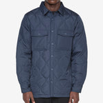 Military Down Shirt Dark Navy