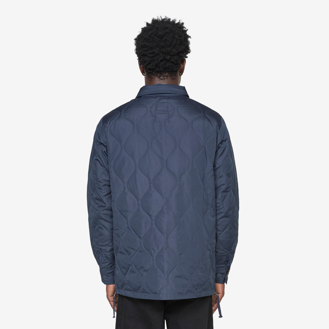 Military Down Shirt Dark Navy Shirts