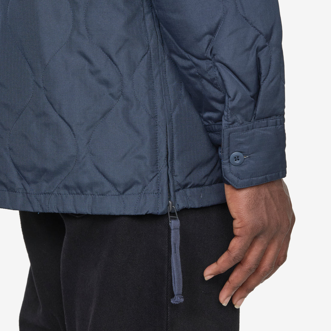 Military Down Shirt Dark Navy Shirts